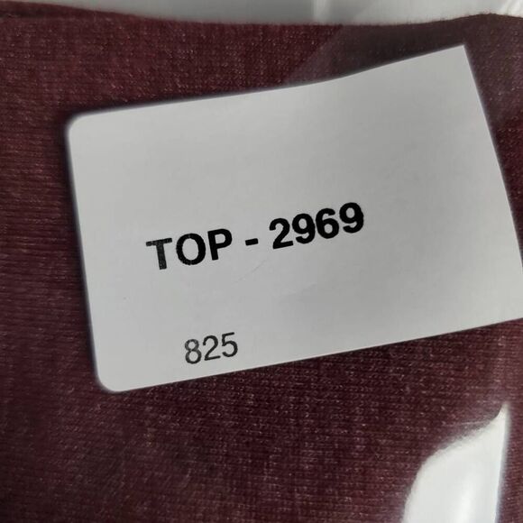 Columbia Sportswear Women’s Burgundy Logo Short Sleeve T-Shirt Size Large - Picture 6 of 6